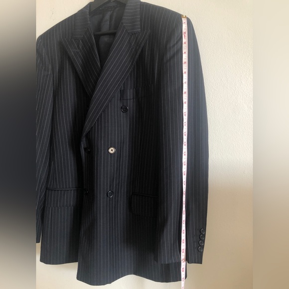 Vintage Claiborne Moores Blazer Extra Fine Wool 38R - Picture 8 of 13